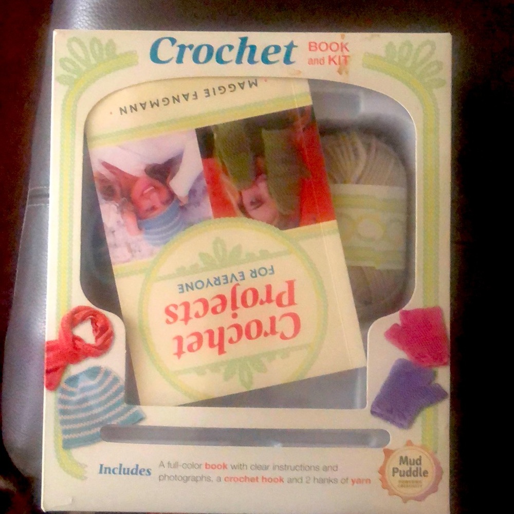 Crochet Book and kit